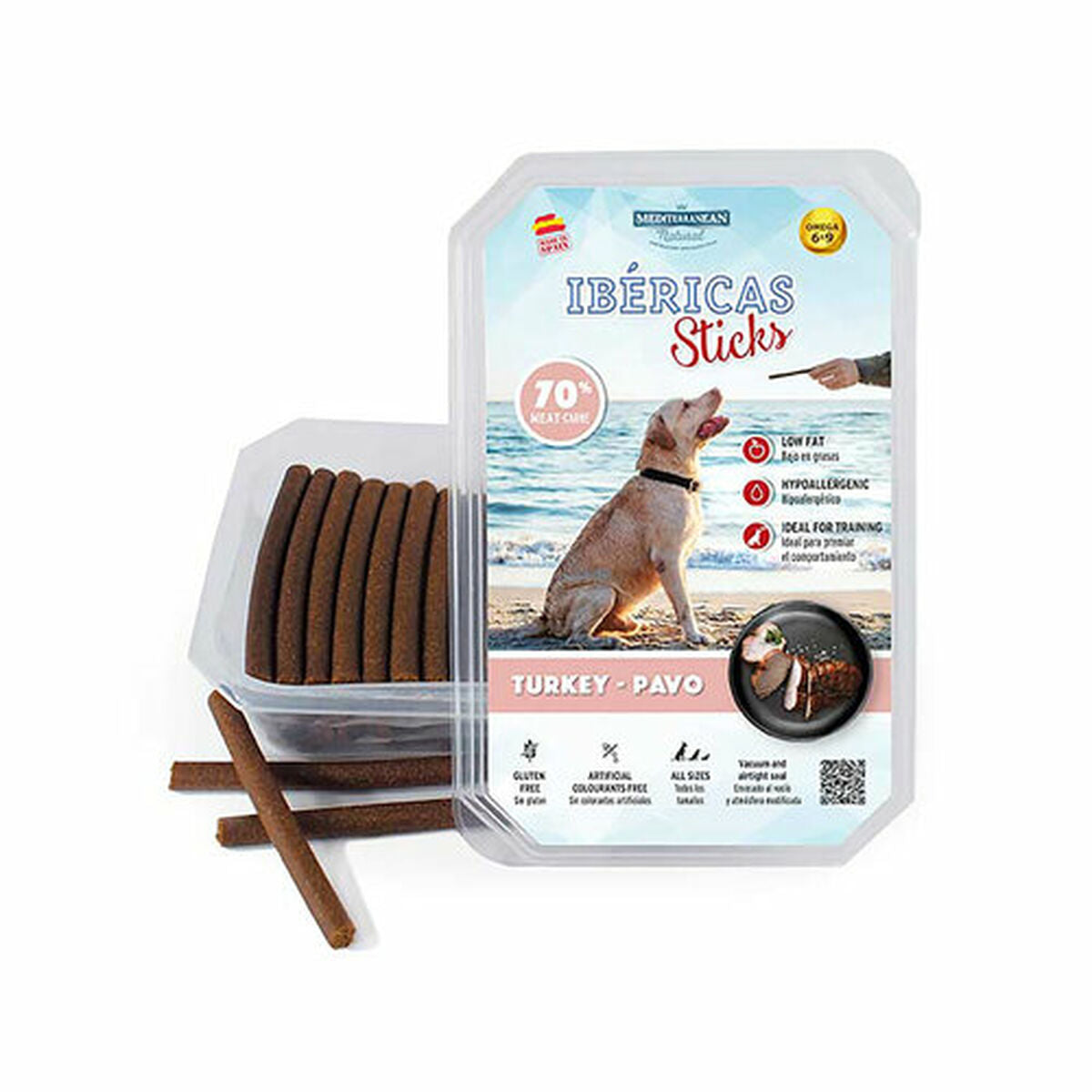 Dog Snack Mediterranean Natural Turkey 800 gr