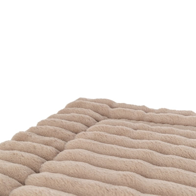Trixie Ligmat Lonni Ribfluweel Lichtbruin – 130X90 CM - foto 2