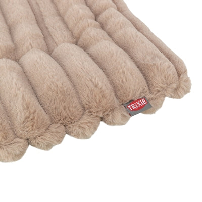 Trixie Ligmat Lonni Ribfluweel Lichtbruin – 130X90 CM - foto 3