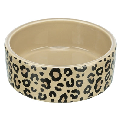 Trixie Voerbak / Drinkbak Leo Keramiek Panterprint Assorti 2.5 Ltr 22X22X9 Cm - foto 3