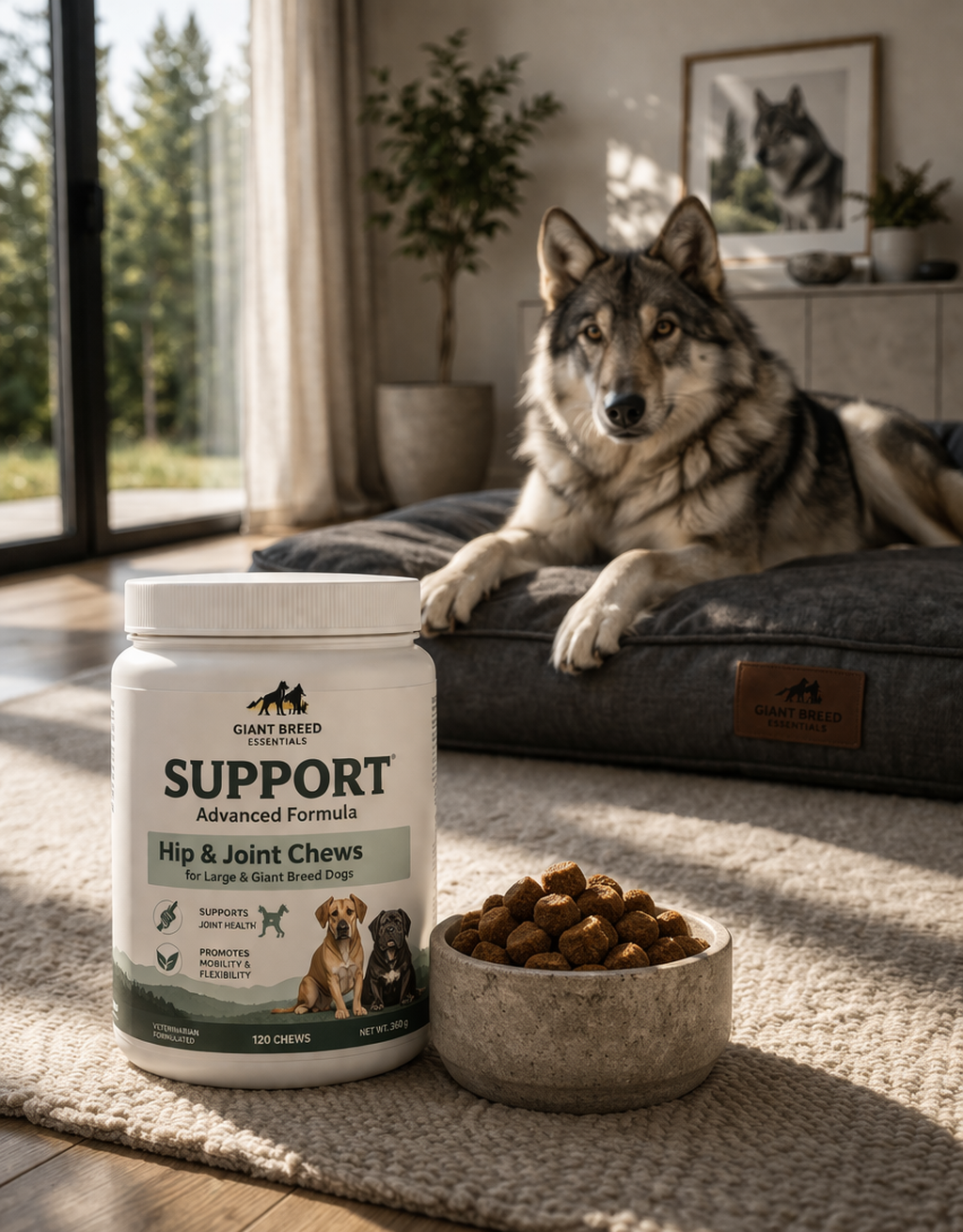 Gewrichtssupplement voor Honden – Geavanceerde Formule voor Grote Rassen