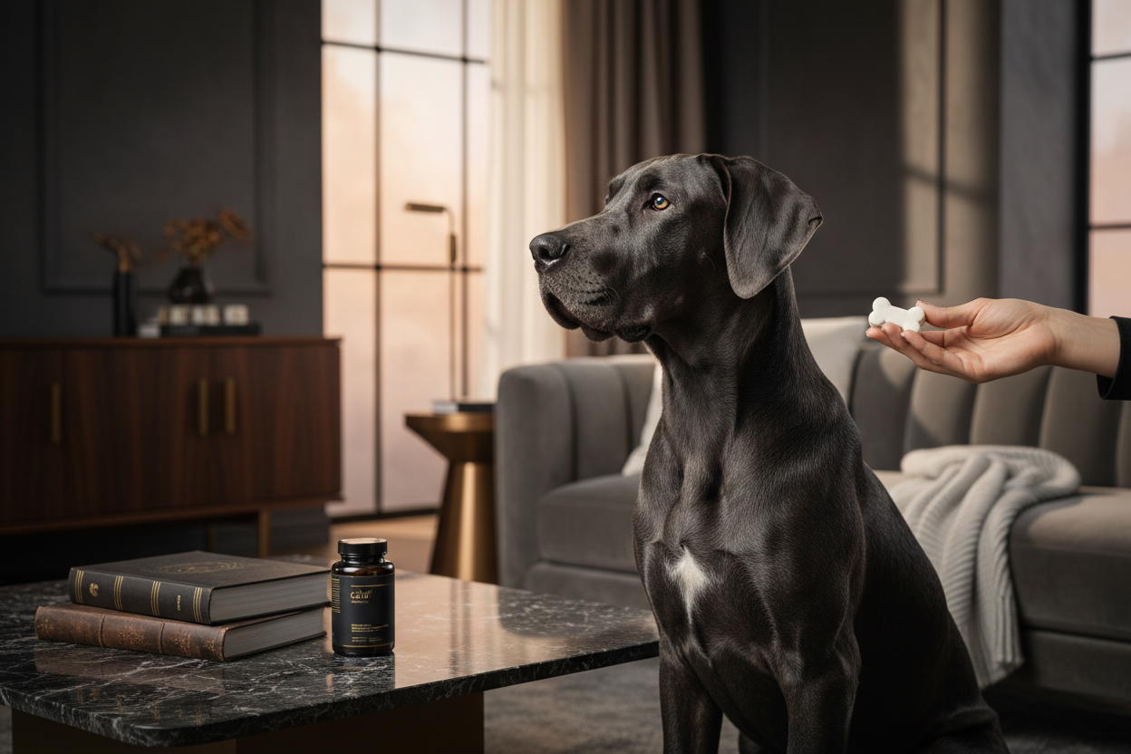 Calcium Supplement voor Honden – Sterke Botten voor Grote Rassen