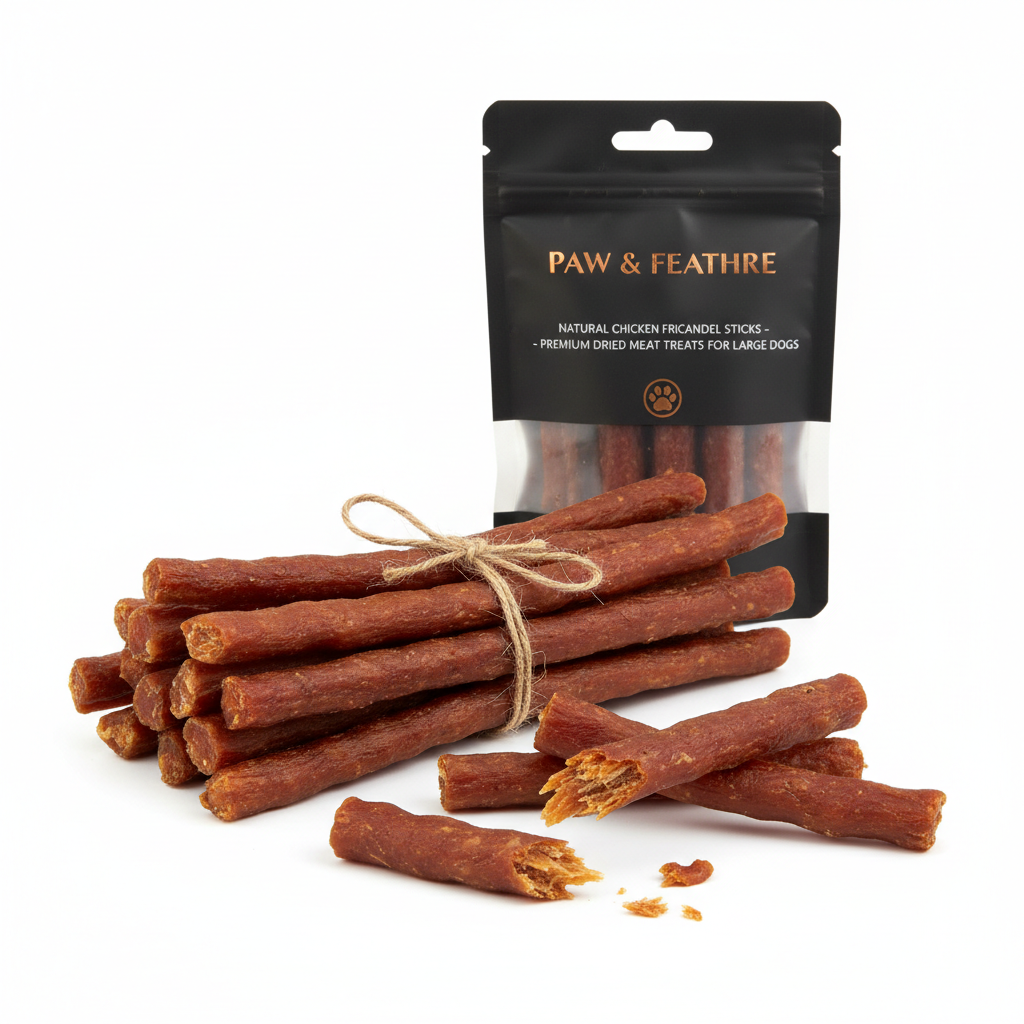 I Am sticks fricandel kip voor grote honden