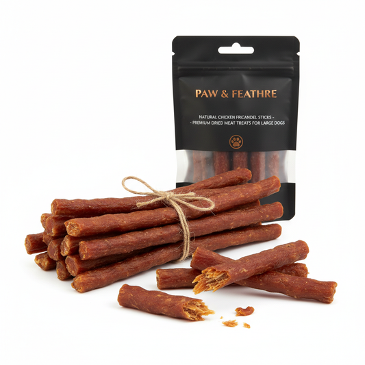 I Am sticks fricandel kip voor grote honden